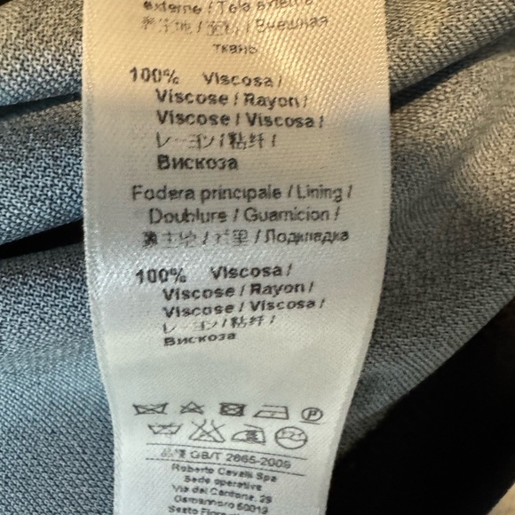 Roberto Cavalli Black Dress with Vibrant Animal Print - Picture 11 of 11